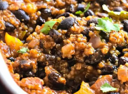 Black Bean Quinoa Enchilada Bake, Family Meal