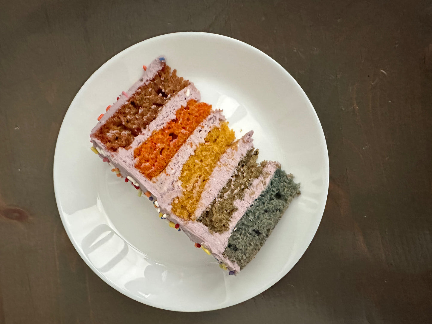 Vanilla Cake (rainbow)