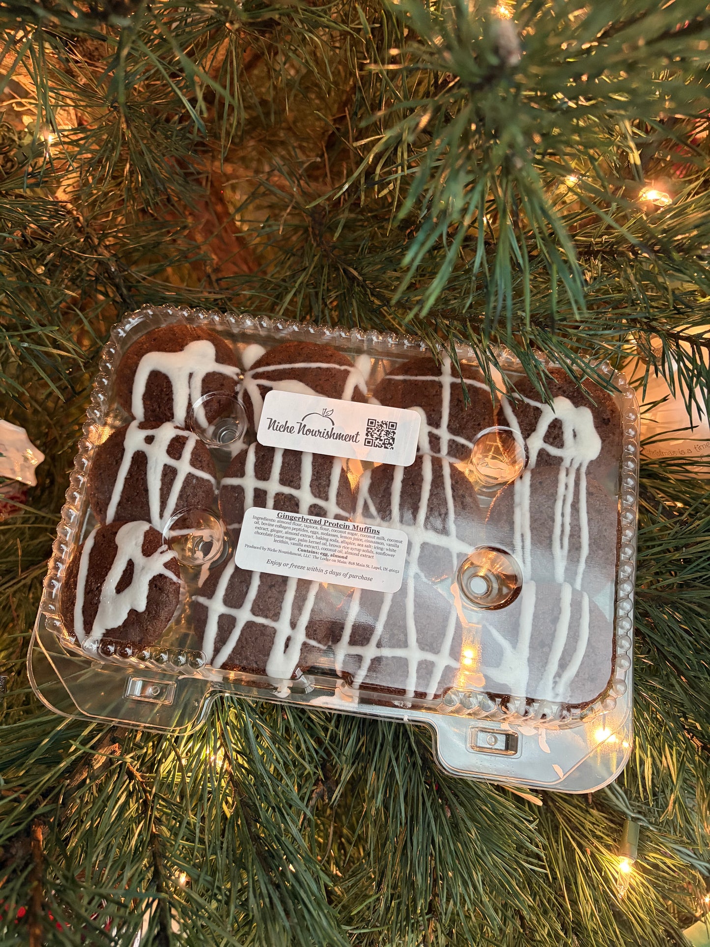 Muffin Minis: Gingerbread Protein