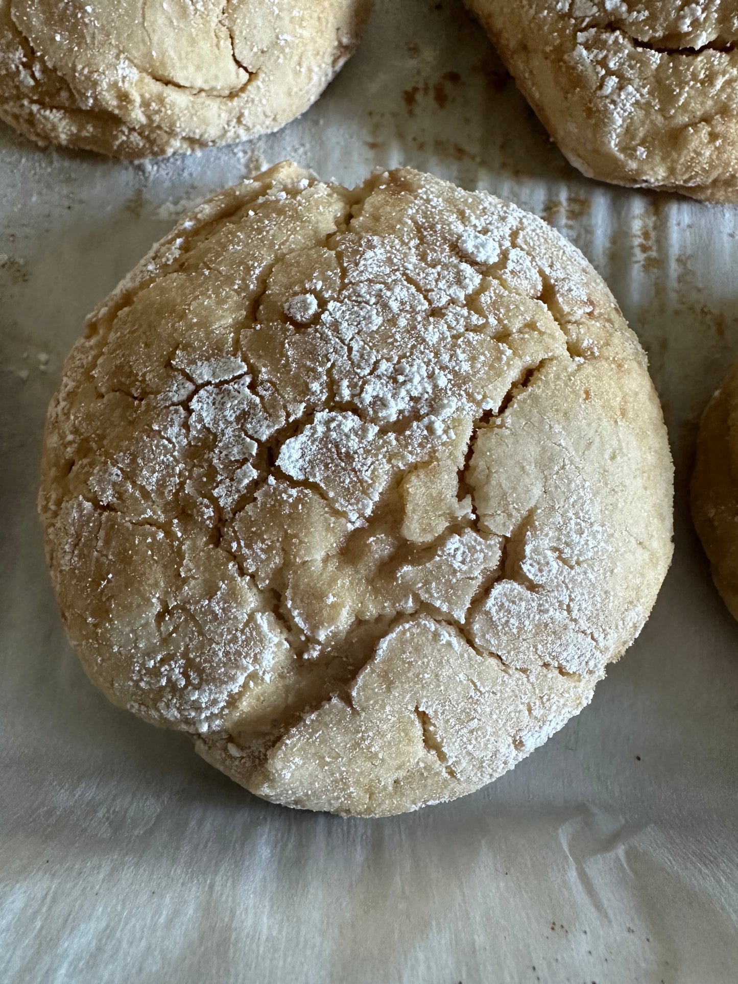 Lemon Crinkle Cookie