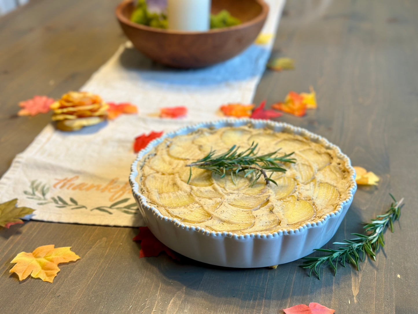 Rosemary Garlic Scalloped Potatoes