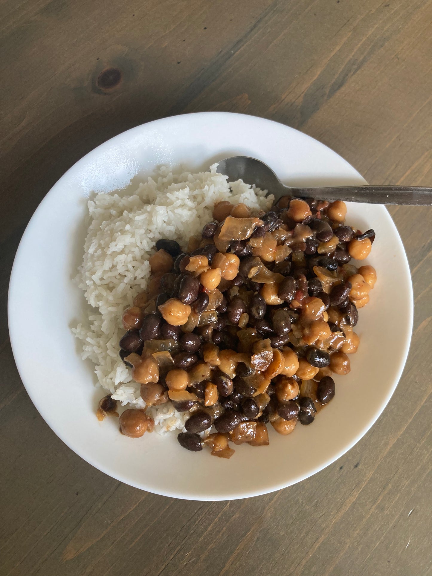 Black Bean and Chickpea Mèlange (Vegan), Individual Meal
