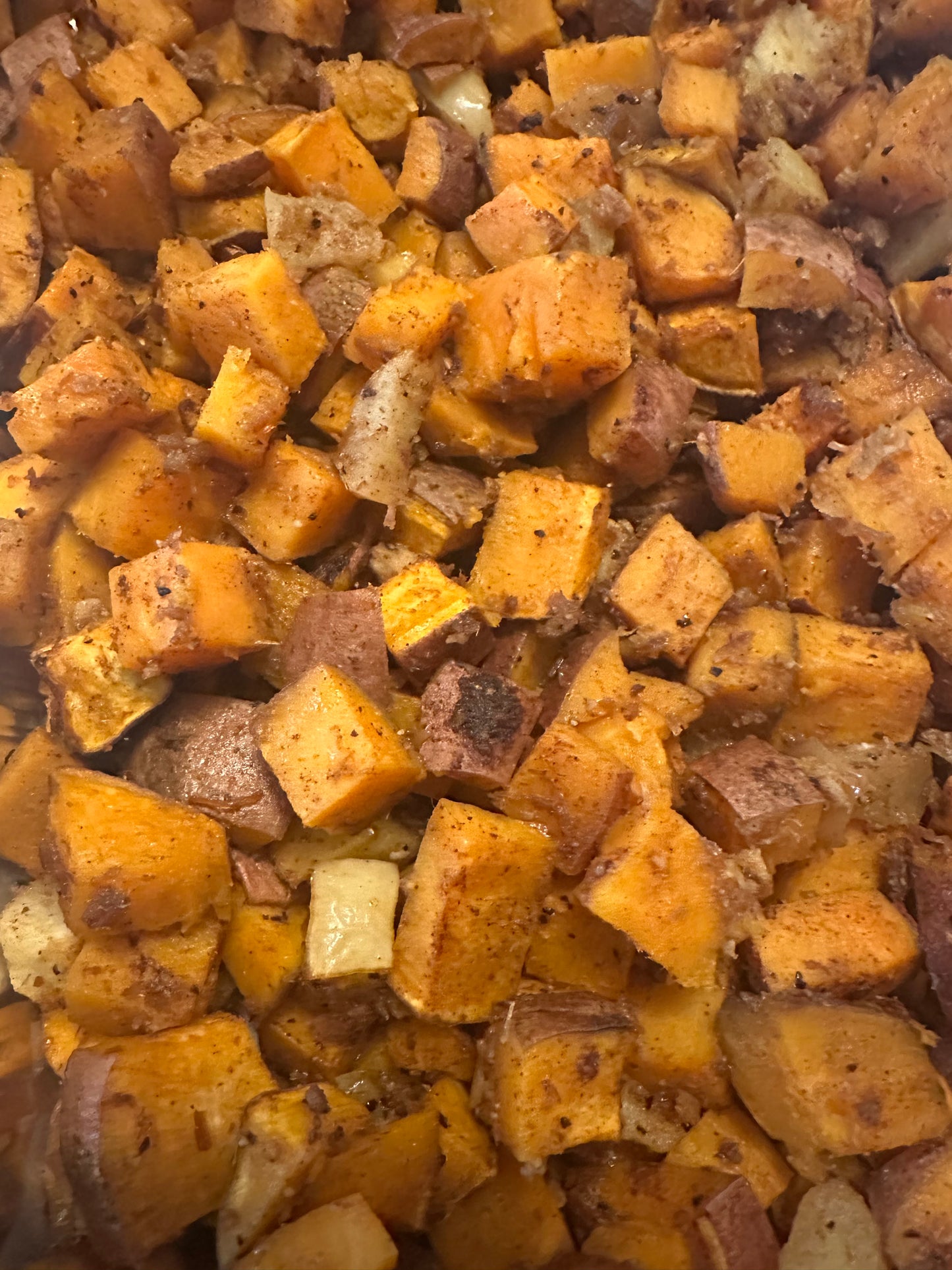 Maple Bacon Sweet Potato Hash