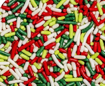 Vanilla cake pop - holiday/Christmas