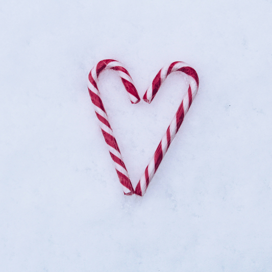 Chocolate cake pop - candy cane