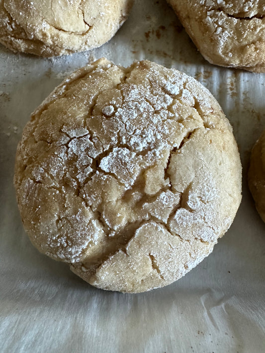Lemon Crinkle Cookie