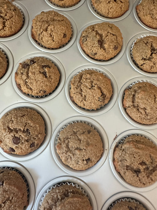 Muffin Minis: Banana Chocolate Chip + Protein