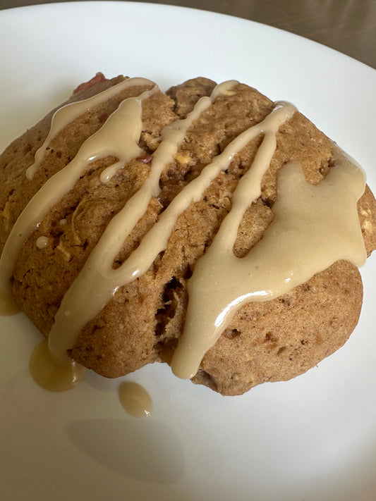 Maple-Glazed Apple Cookie