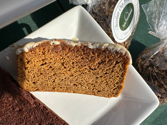 Iced Pumpkin Loaf (slice)