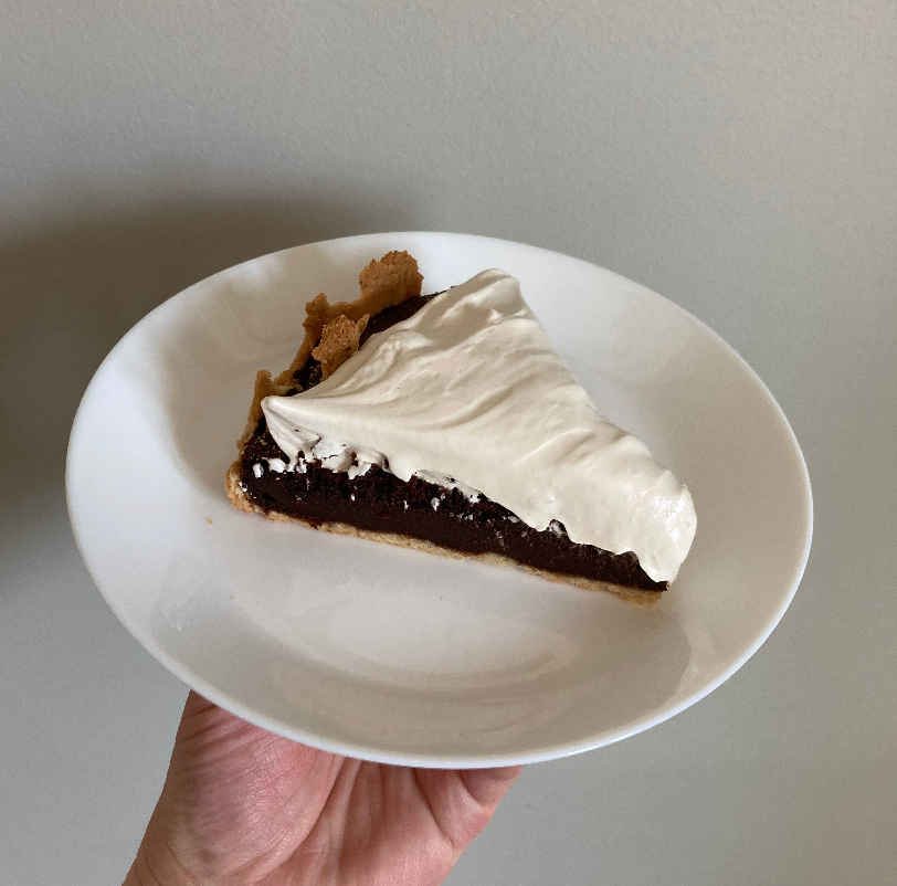 Chocolate Cream Pie with Marshmallow Topping