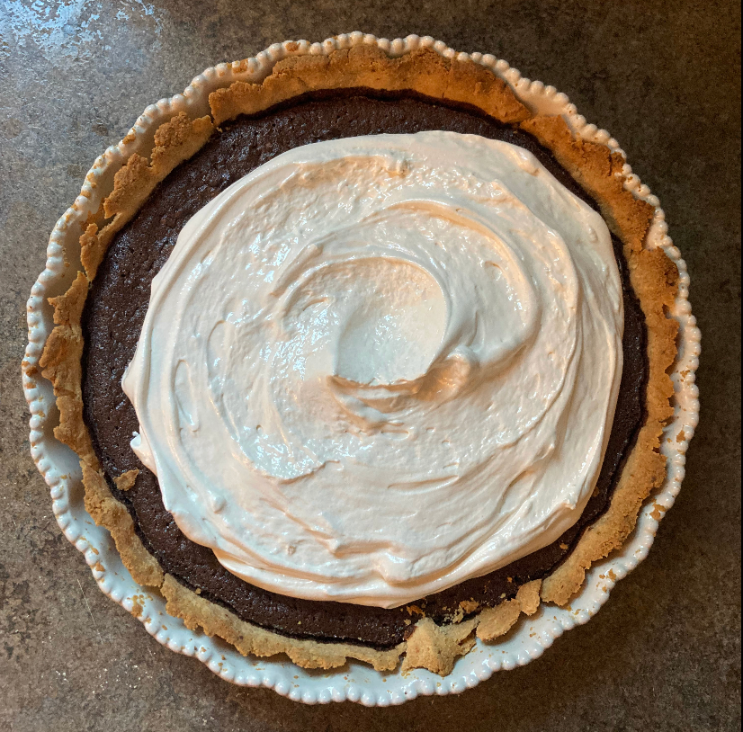 Chocolate Cream Pie with Marshmallow Topping