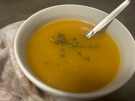 Squash + Root Veggie Soup