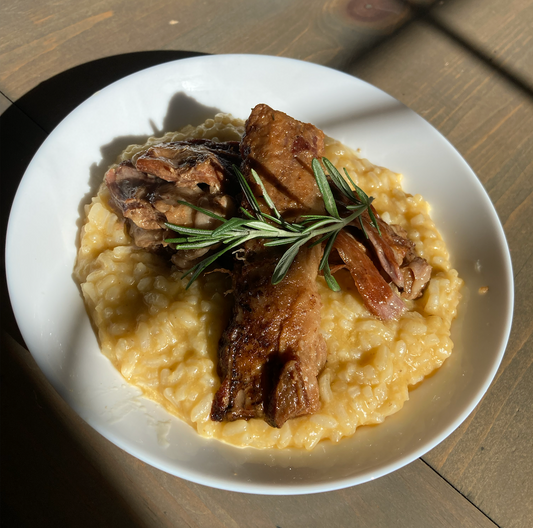 Roast Beef and Risotto, Individual Meal