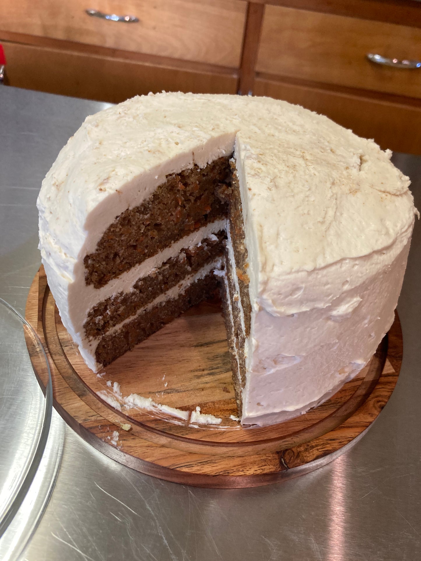 Carrot Cake with Vanilla Frosting