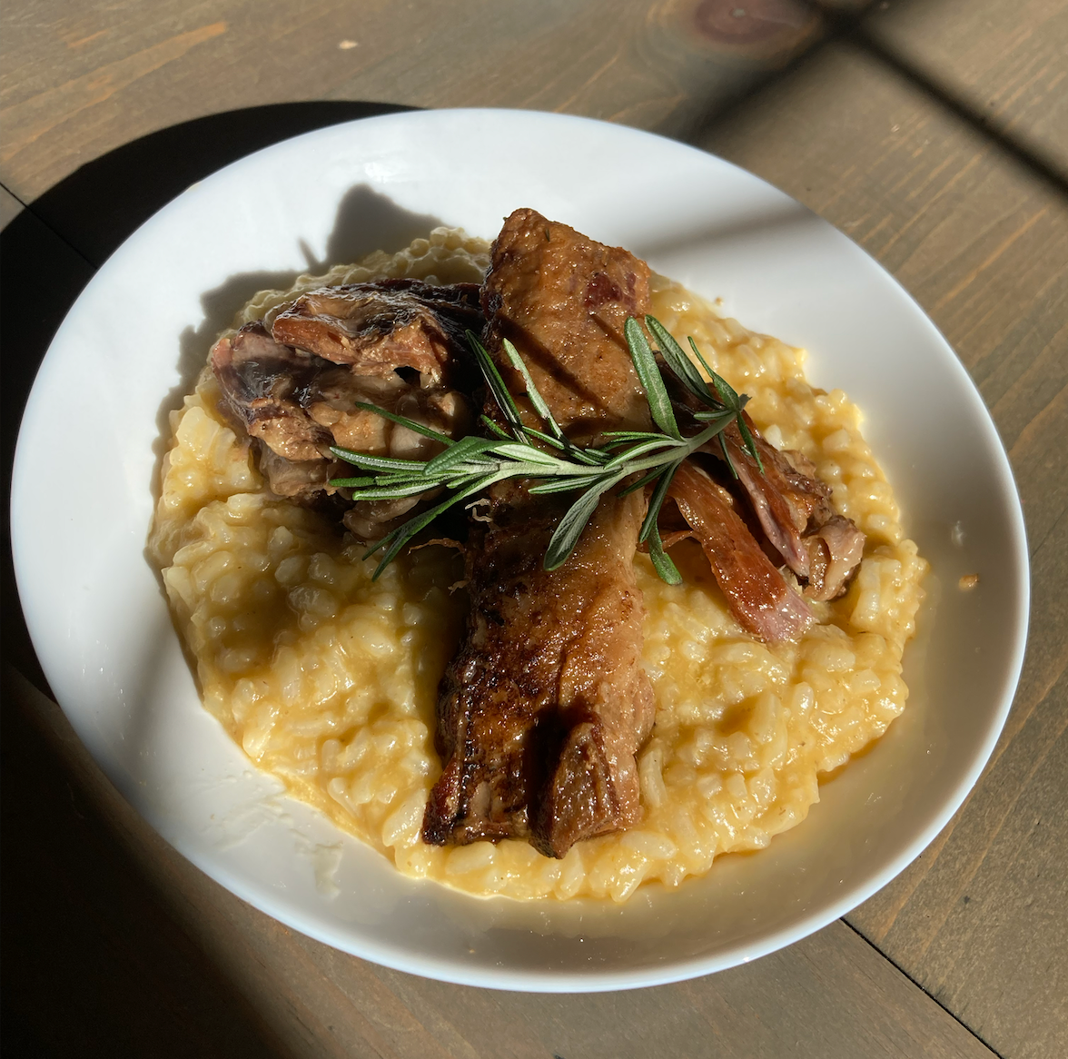 Roast Beef and Risotto, Family Meal
